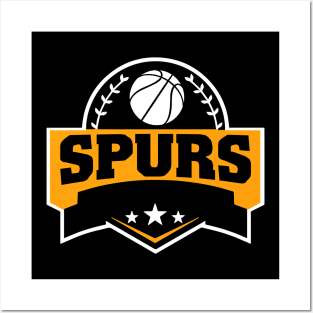 Personalized Basketball Spurs Proud Name Vintage Beautiful Posters and Art